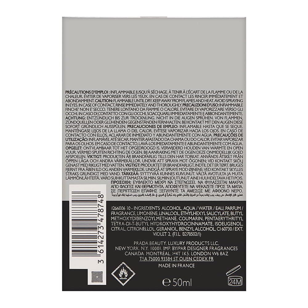 Prada Luna Rossa Eau de Toilette Spray for Men, 1.7 Ounce