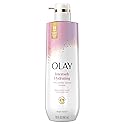 Olay Body Wash for Women, Intensely Hydrating, Hyaluronic Acid Serum Complex, Renews Moisture, Free of Parabens & Phthalates, Vitamin B3 Lameller