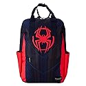 Loungefly Marvel Spider-Verse Miles Morales Suit Full -Size Nylon Backpack