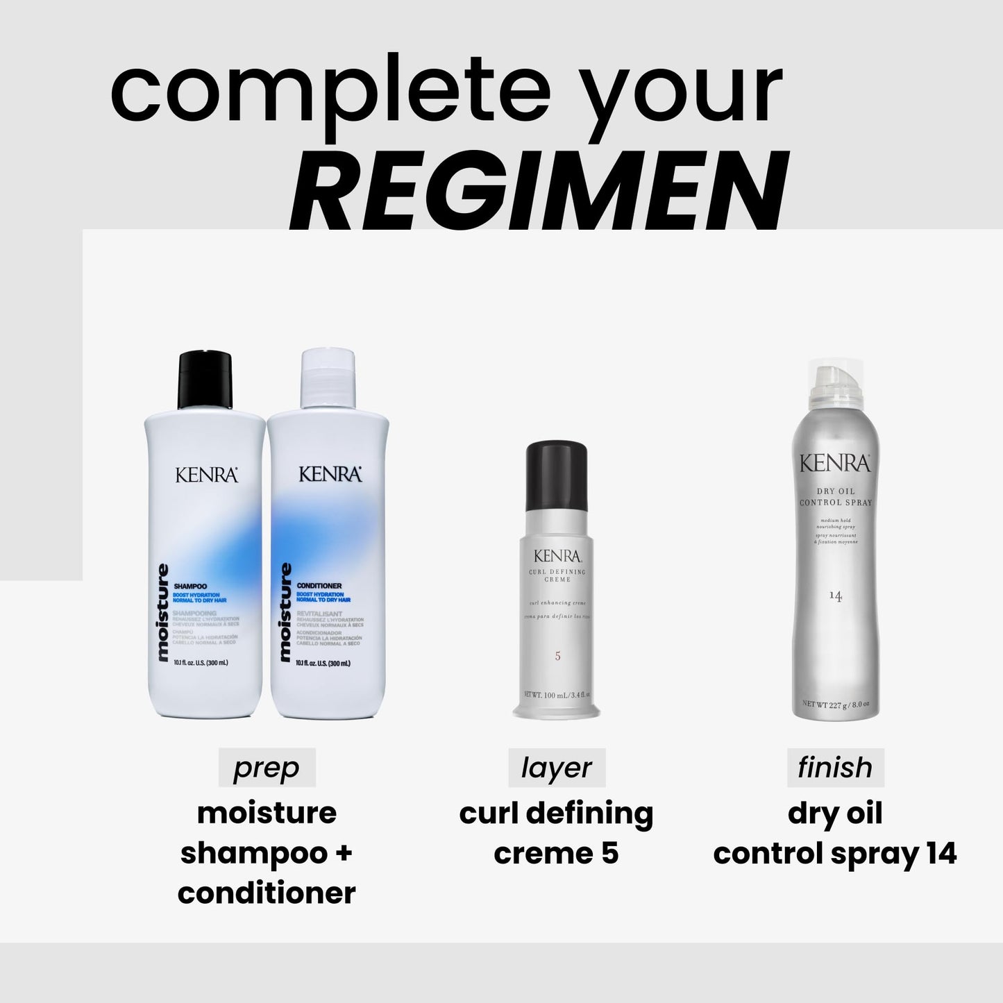 Kenra Professional Dry Oil Control Spray 14 | Medium Hold | Nourishing Spray | Frizz Control Hairspray | All Hair Types | 8 oz