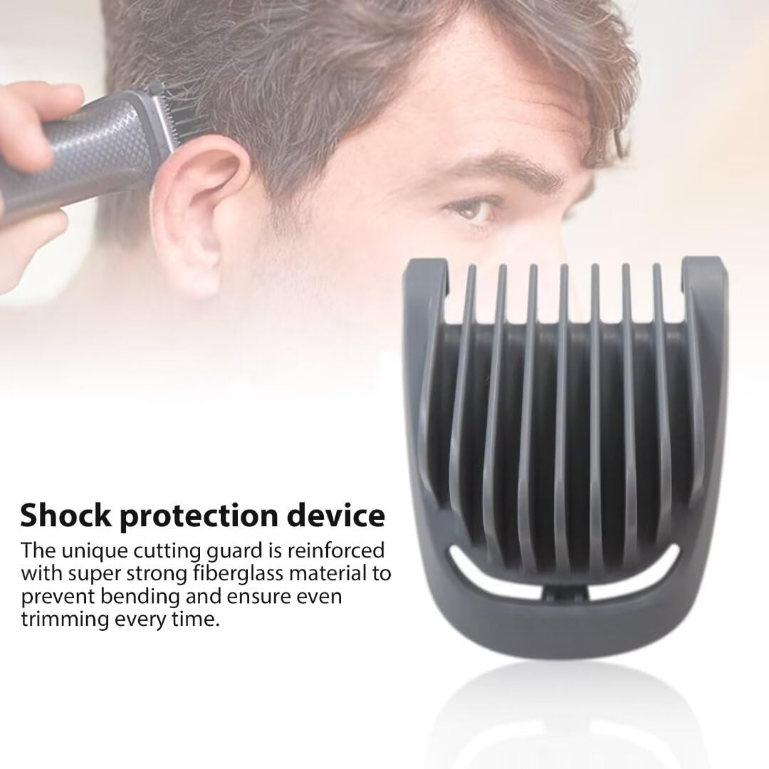 LUSH BUBBLE 1mm + 2mm Multigroom Trimmer Beard Stubble Guide Combs Guards Fits for Philips Norelco BT5511, MG3750, MG3760, MG5700, MG5750, MG5760 NEW Beauty and Personal Care LUSH BUBBLE