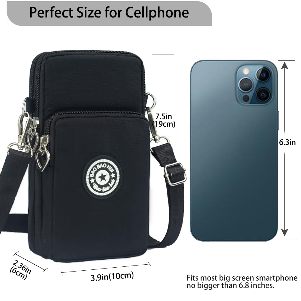 JANKS Small Crossbody Bags for Women Mini Cell Phone Purses with Crossbody Strap Phone