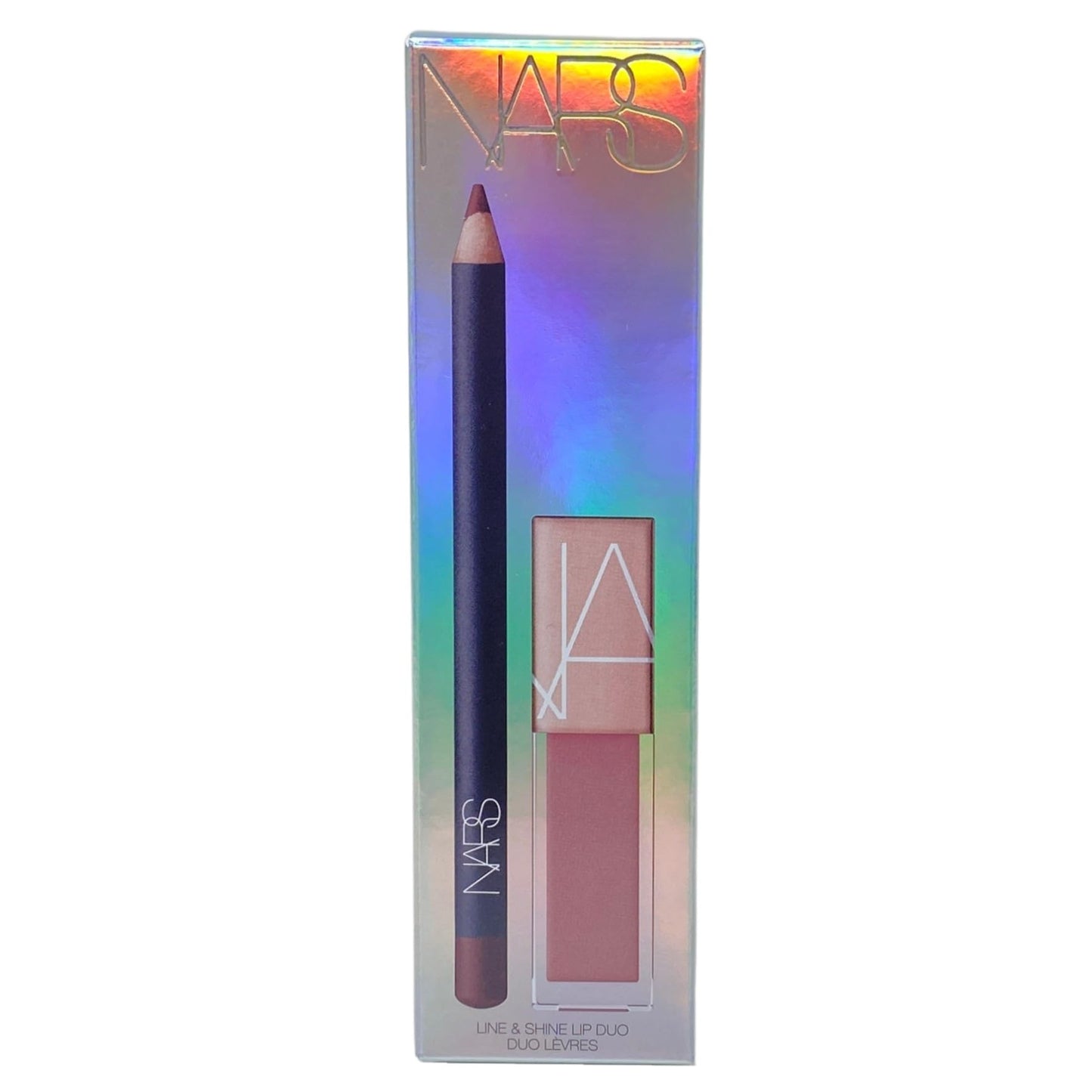 NARS Line & Shine Lip Duo - Precision Lip Liner & Mini Afterglow Lip Shine - Spunk & Nympho