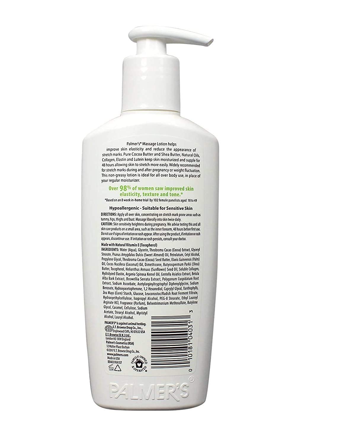 Palmer's Formula Massage Lotion For Stretch Marks with Vitamin E and Shea Women Body Lotion 8.5 Ounce Pack of, Cocoa Butter, 25.5 Fl Oz, (Pack of 3) Beauty & Personal Care Palmer's