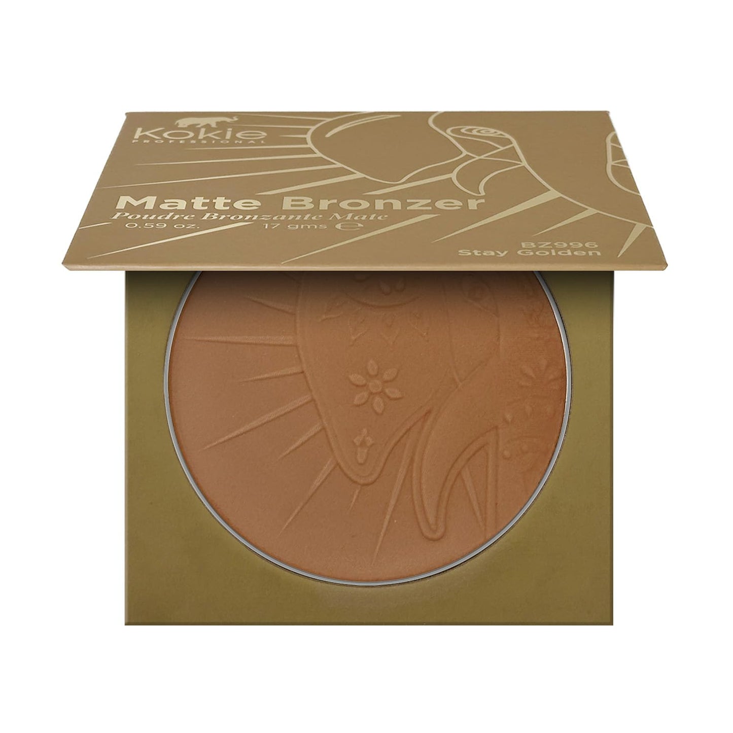 Kokie Cosmetics Matte Bronzer Stay Golden