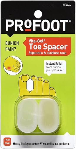 ProFoot Vita-Gel Toe Spacer 2 Each (Pack of 3) Beauty & Personal Care PROFOOT