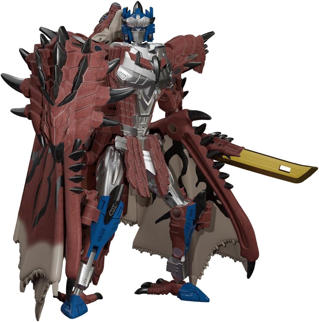 Transformers Takara Tomy Monster Hunter Liolaeus Prime Adult Collectible Action Figure, 15+