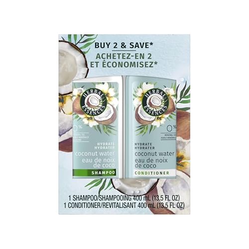 Herbal Essences Hydrate Shampoo & Conditioner Set, Moisturizing for Dry Hair