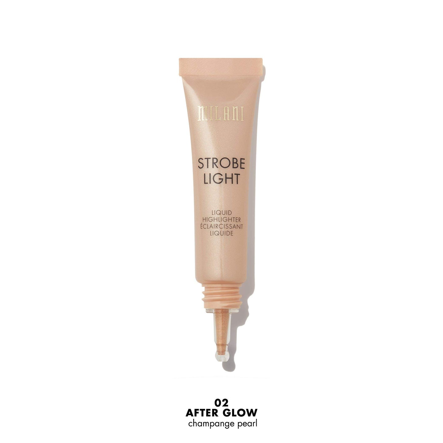 Milani Strobe Light Liquid Highlighter - Day Glow (0.42 Fl. Oz.) Cruelty-Free Face Highlighter - Shape, Contour & Highlight Face with Liquid Shimmer