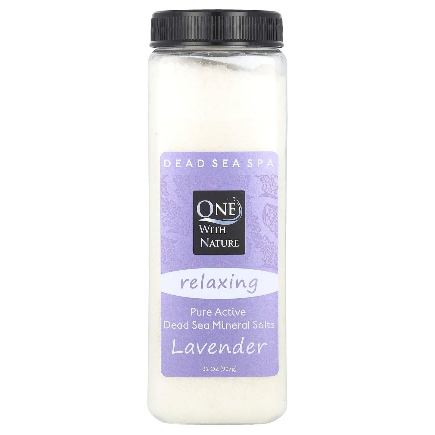 One With Nature Bath Salt Relax Lavender Beauty and Personal Care One With Nature