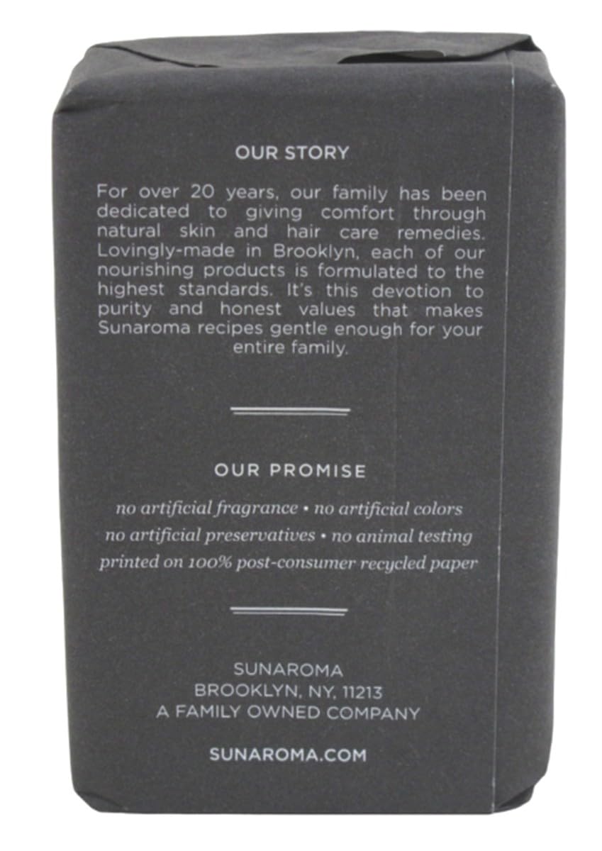 Sunaroma Soap Bar Charcoal Dead Sea Mineral Mud 8 Ounce (Pack of 3)