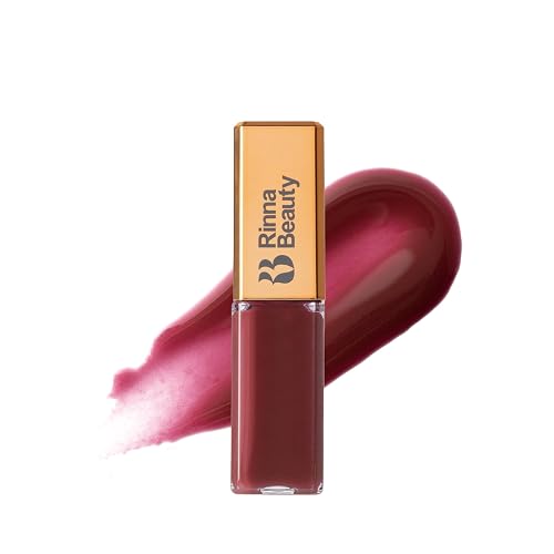 Rinna Beauty Larger Than Life Lip Plumping Oil - Filthy Rich - Moisturizes & Hydrates Lips - Natural Plumping Over Time - Vegan, Cruelty-Free, &