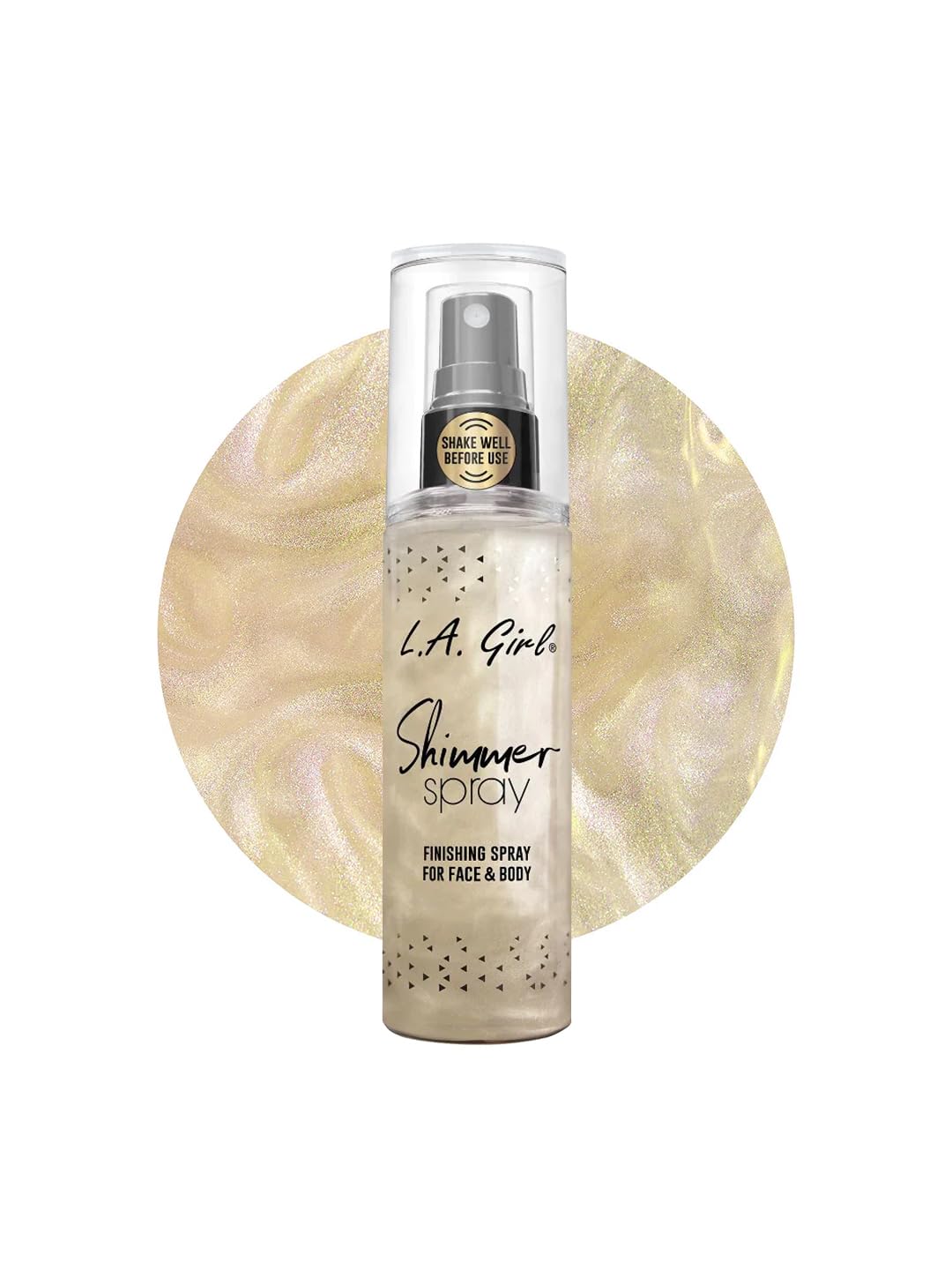 L.A. Girl Shimmer Spray, 2.7 Fl Oz, Gold