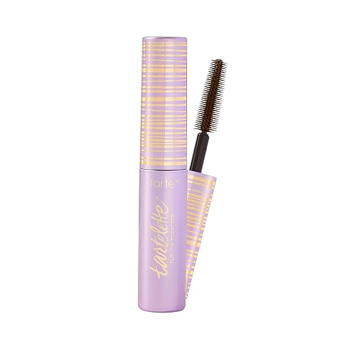 tarte tartelette tubing mascara - Lash Extensions in a Tube, Easy-to-Remove Eye Makeup, Clinically Proven to Volumize & Curl, 24Hr Smudge-Proof
