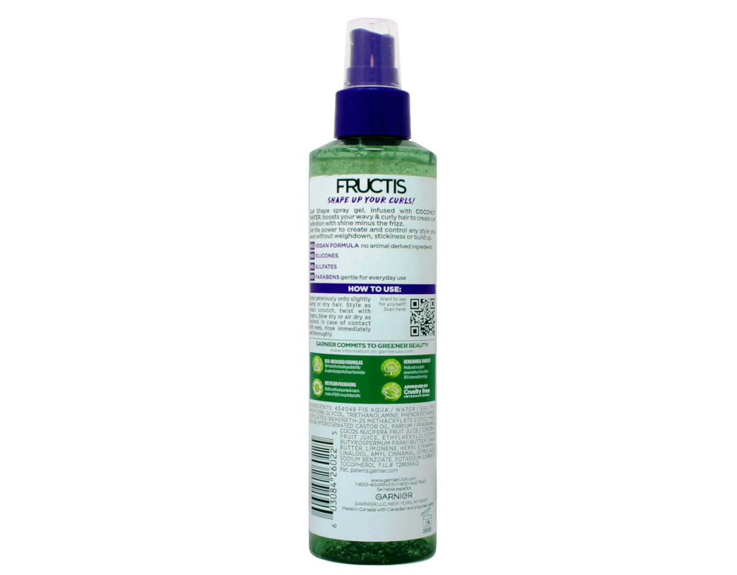 Garnier Fructis Style Curl Shaping Curl Defining Strong Gel 251 ml