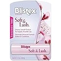 Blistex Soft & Lush Lip Protectant, 0.13 Ounce Tube - Softens & Conditions, Creamy Smooth Texture, Hydrating Lip Balm, Daily Lip Hydration,