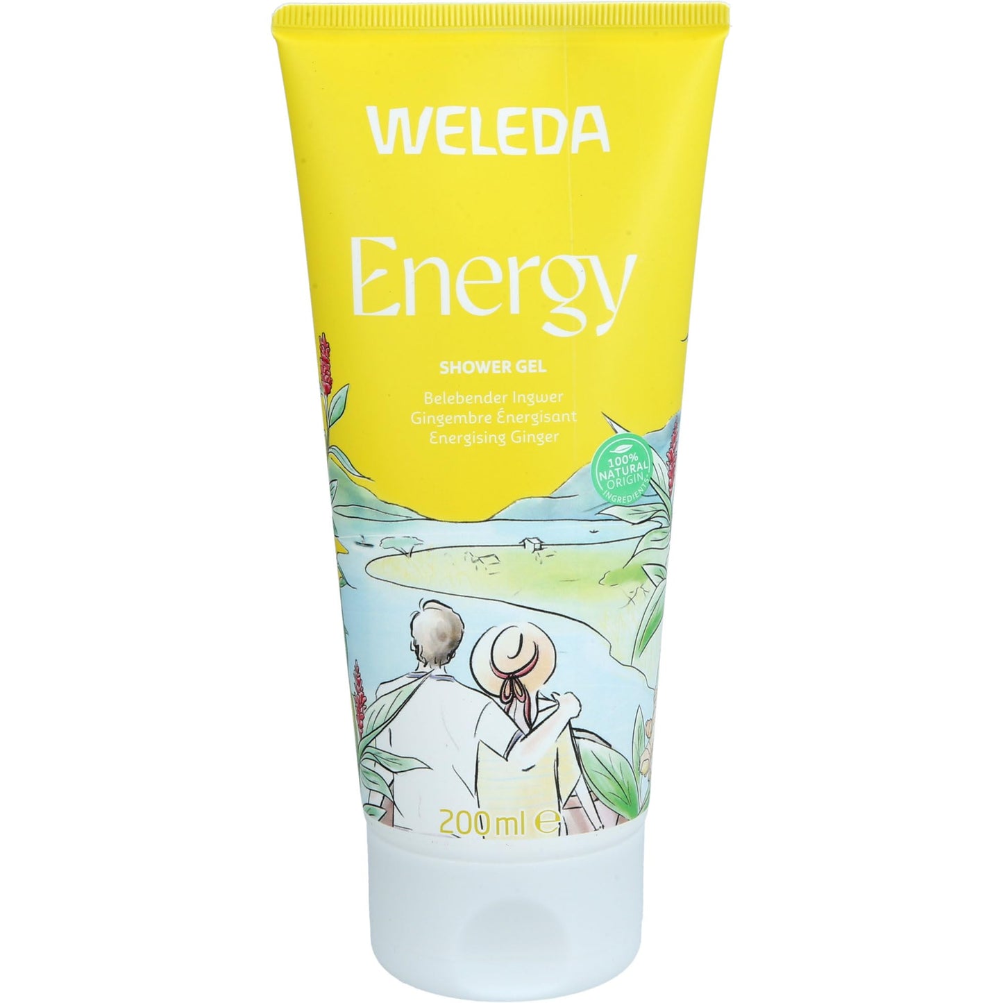 Vividly Colored Patriotic Flag with Longevity Beauty and Personal Care Weleda