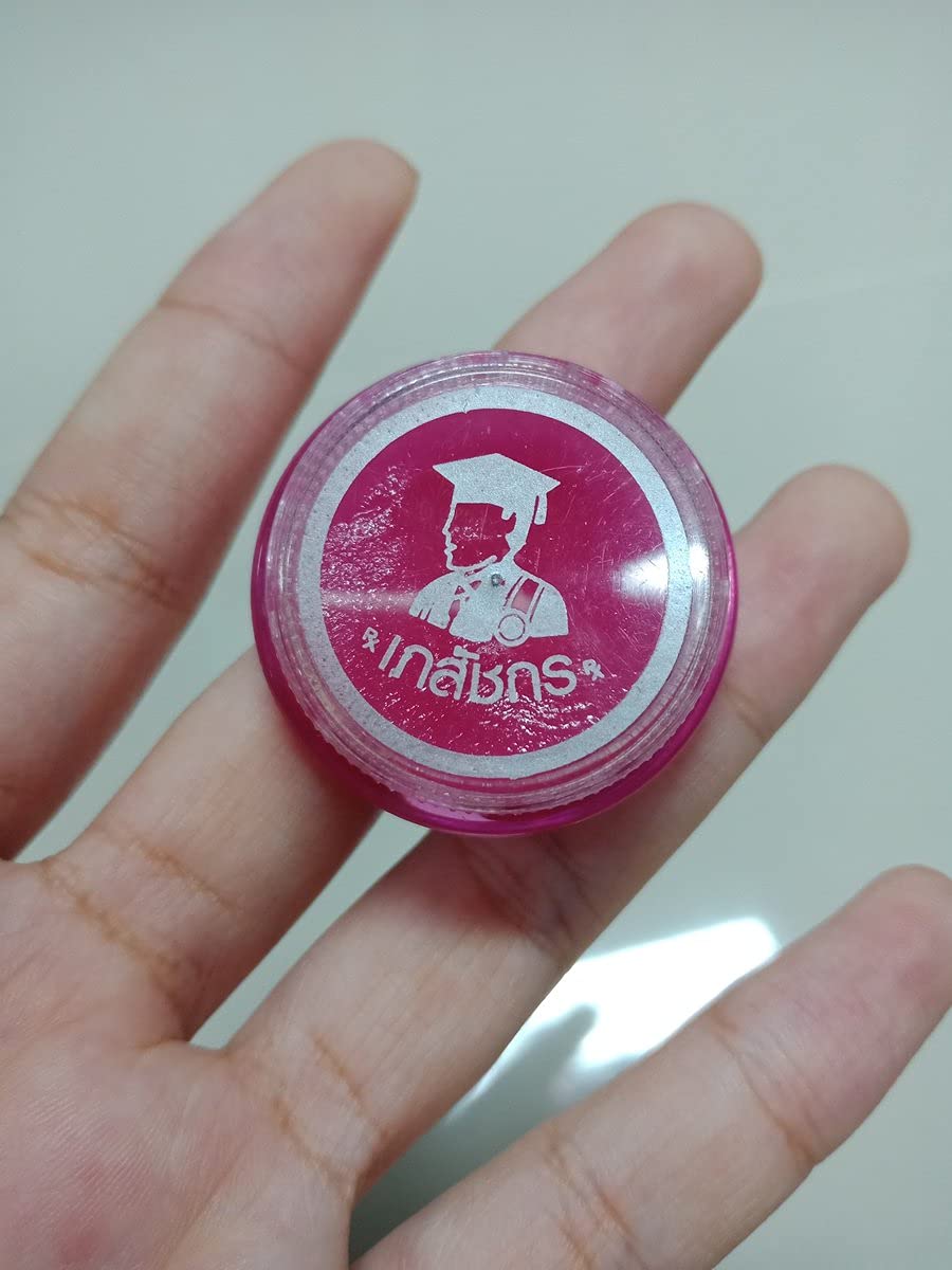 3g.x12 Pcs.Thai Oil Lip Balm Best Thai Natural Herbal Bee Wax Lip Balm Bhaesajchakorn.