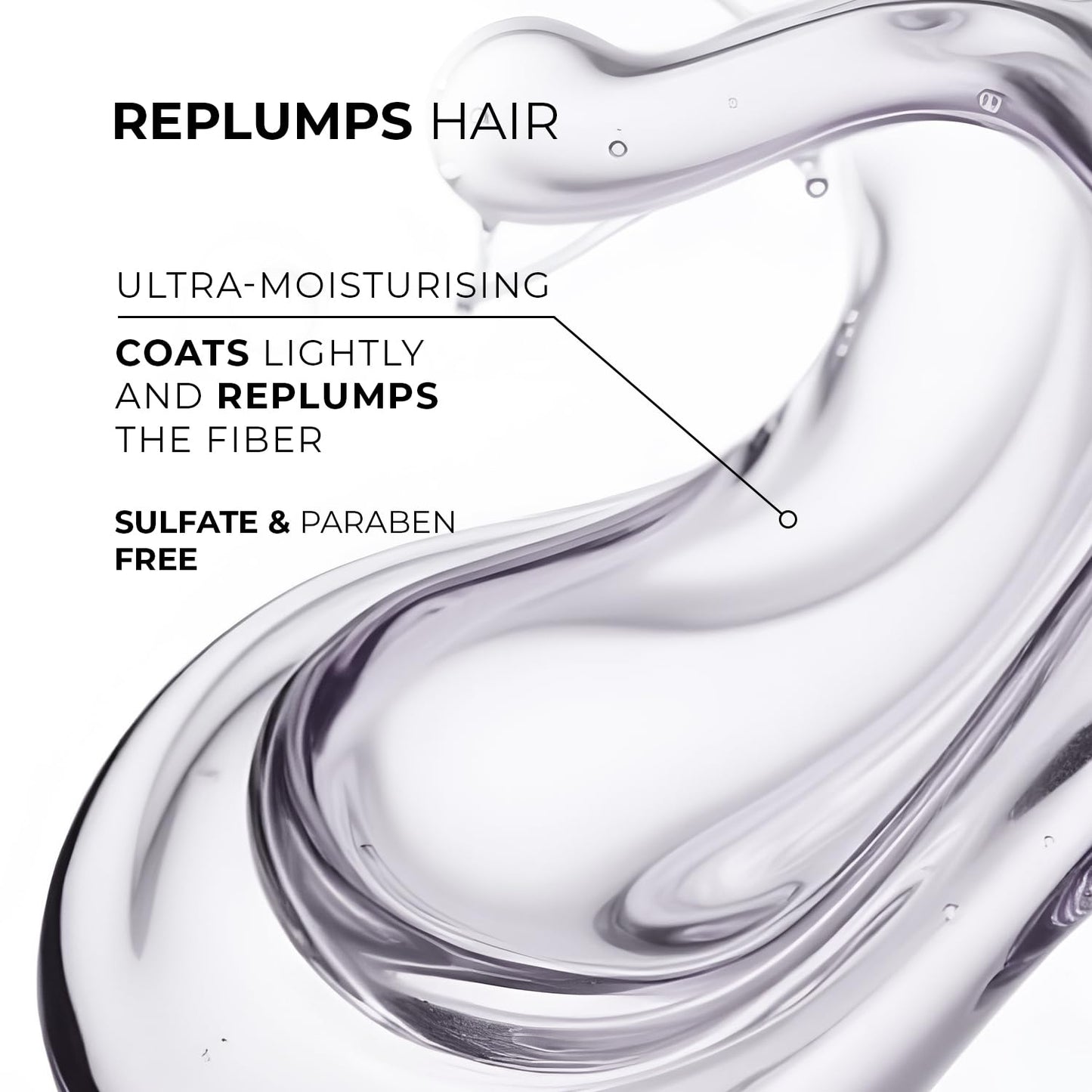 MOEHAIR Anti Frizz Hair Serum | Infused with Maracuja Oil and Protein | Hair Serum for Frizzy Hair | Paraben and Sulfate-Free Hair Smoothing Serum