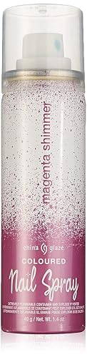 Nail Spray Nail Polish, Magenta Shimmer, 1.4 Fluid Ounce Beauty & Personal Care China Glaze