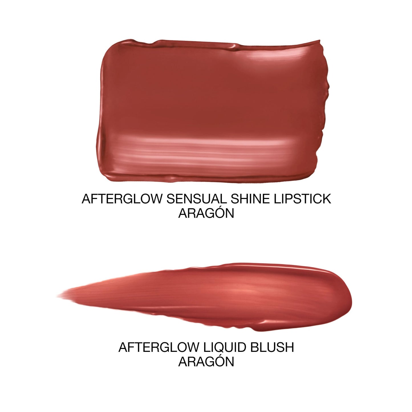 Nars Afterglow Lipstick & Mini Liquid Blush Duo, Aragon, 2 Piece Set