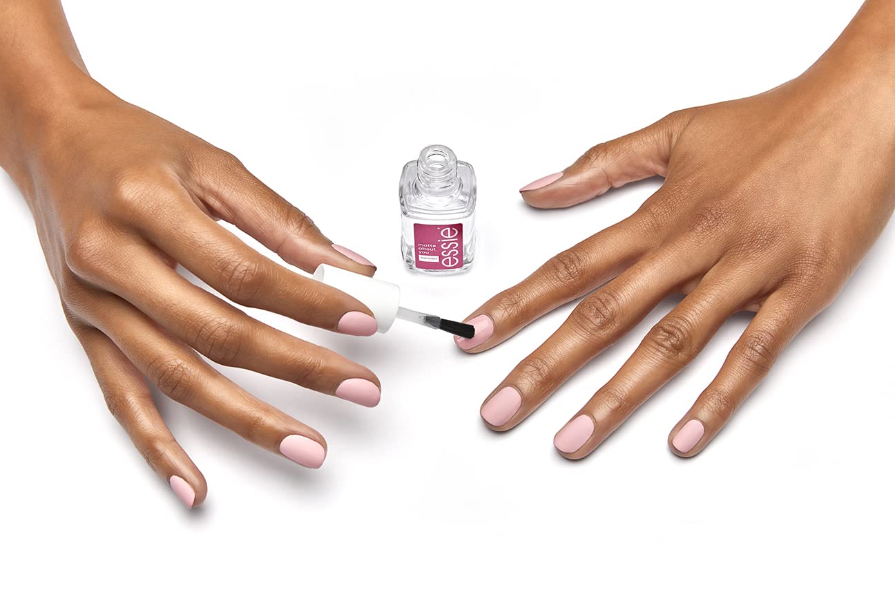 essie Nail Care, Matte About You Top Coat, Vegan, Mattifying Nail Polish, 0.46 fl oz Beauty & Personal Care essie