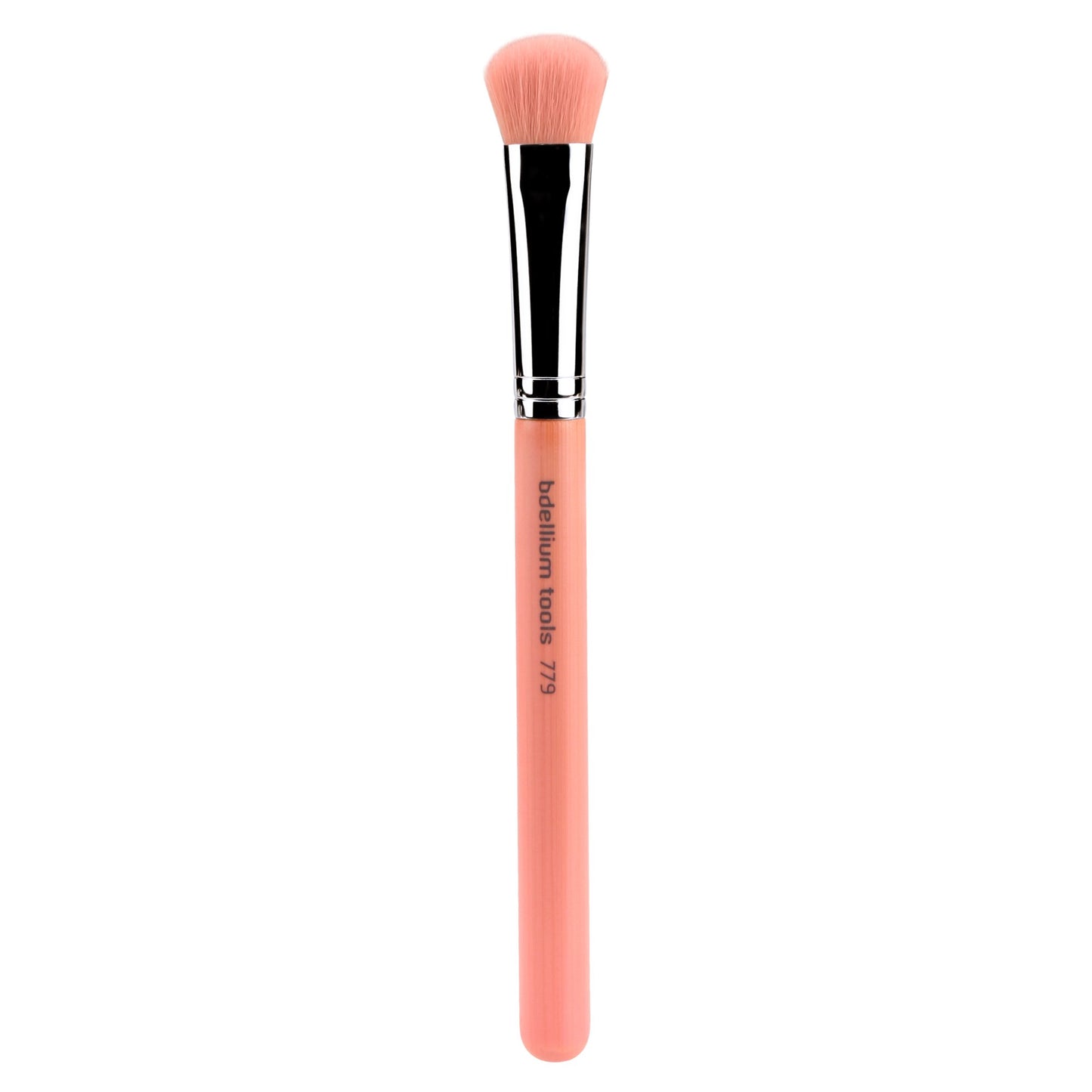 Bdellium Tools Professional Makeup Brush - Pink Bambu Series 779 Eye Whopper - With Soft Synthetic Fibers, For Applying, Blending, Highlighting (Pink