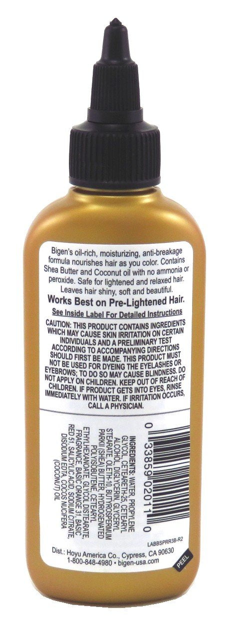 Bigen Semi-Permanent Haircolor #Rr3 Ruby Red Vivid 3 Ounce (88ml) (2 Pack)