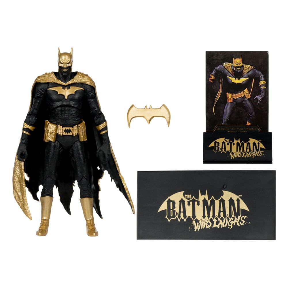 Batman of Earth-22 Infected (Dark Metal) Knightmare Edition Gold Label 7" Figure