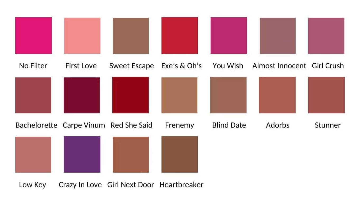 Jolie Longwearing Fluid Liquid Lipstick Matte (Bachelorette)