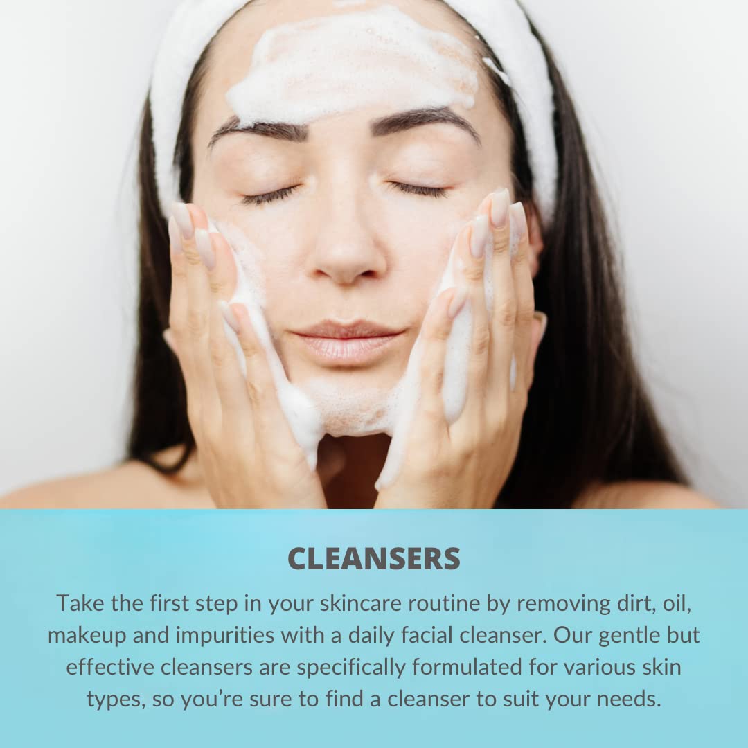 Serious Skincare - Gentle Cleansing and Exfoliating Retinol Facial Wash - Skin Hydrating Gel to Foam Cleanser - Clarify Pores - Removes Makeup, Oil