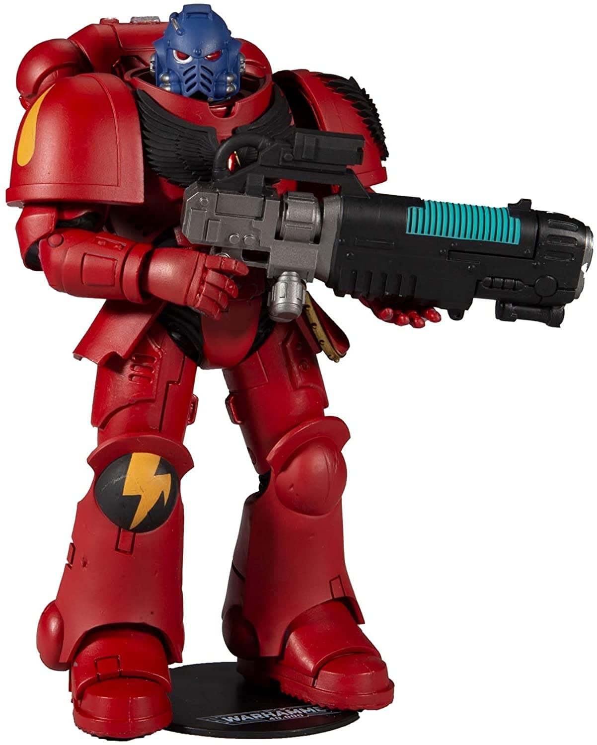 McFarlane Toys Warhammer 40,000 Blood Angel Primaris Space Marine Hellblaster 7" Action Figure