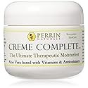 Creme Complete- All Natural, Restorative & Anti-Aging skin care. A Corrective Moisturizer for Sun Damage, Lichen Sclerosus, Rosacea, Eczema