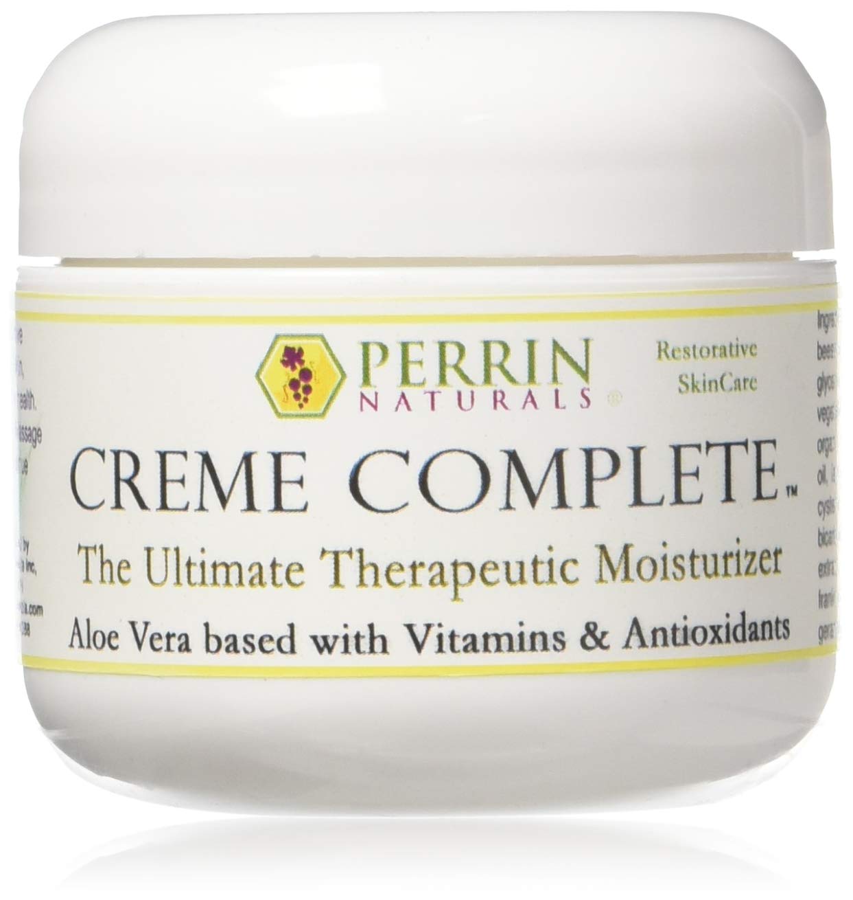 Creme Complete- All Natural, Restorative & Anti-Aging skin care. A Corrective Moisturizer for Sun Damage, Lichen Sclerosus, Rosacea, Eczema