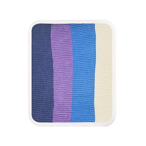 Kraze FX Face Paint Palette Refill - Twilight Face Paint (6 gm) - Hypoallergenic Non-Toxic Water Activated Halloween Professional Face & Body Painting