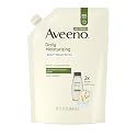 Aveeno Daily Moisturizing Body Wash for Sensitive Skin + Prebiotic Oat, Gently Cleanses, Nourishes & Feels Moisturizing Dry Skin, Light Fragrance