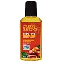 Desert Essence 100% Pure Jojoba Oil - 2 Fl Oz Moisturizer for Hair, Skin & Scalp | Makeup Remover & Aftershave Hydrator, Non-GMO, Vegan, Cold-Pressed