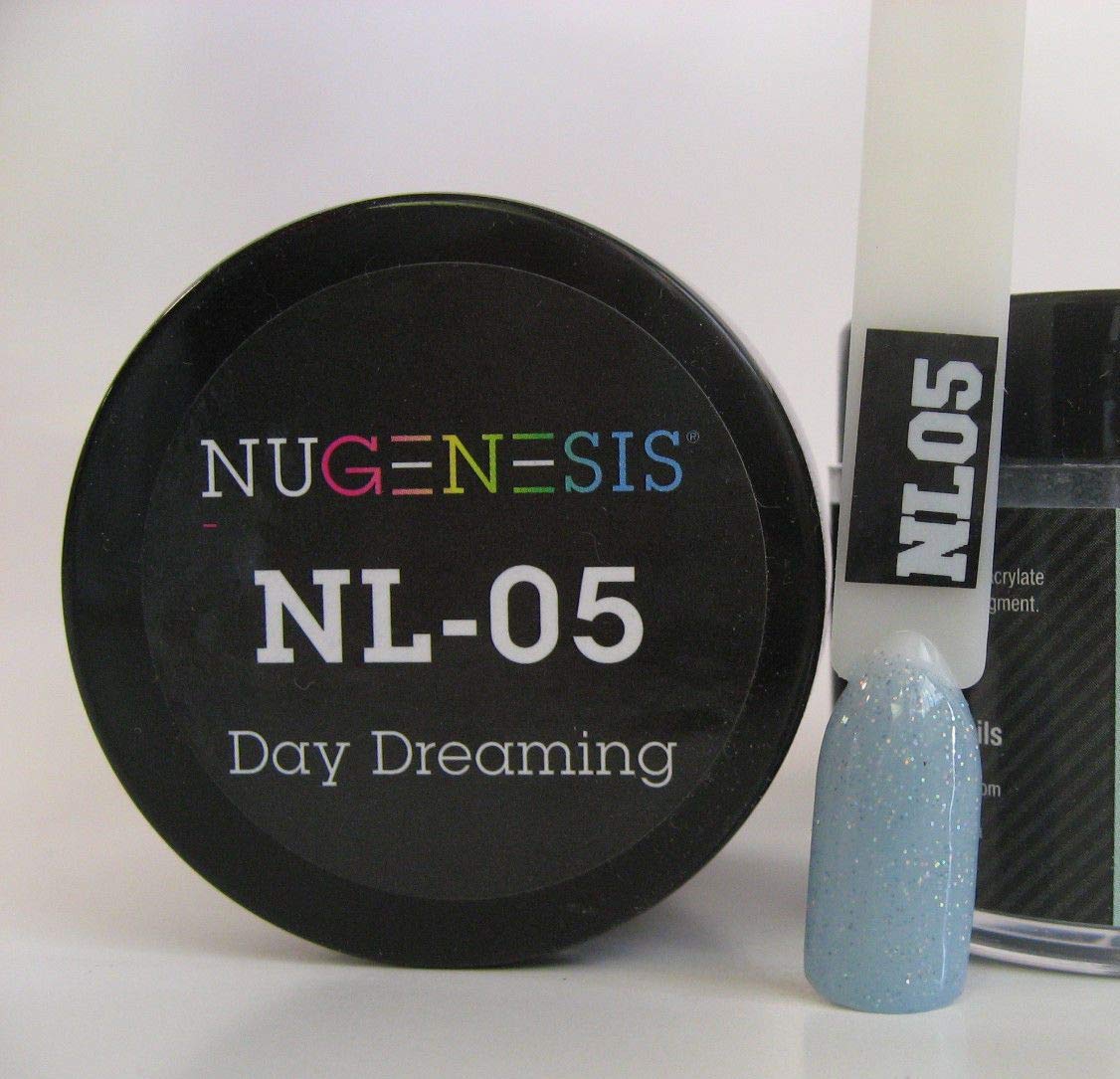 NuGenesis Nail Dipping Powder Color 1.5oz/43g Jar - (NL05 DAY DREAMING) Beauty & Personal Care Nugenesis