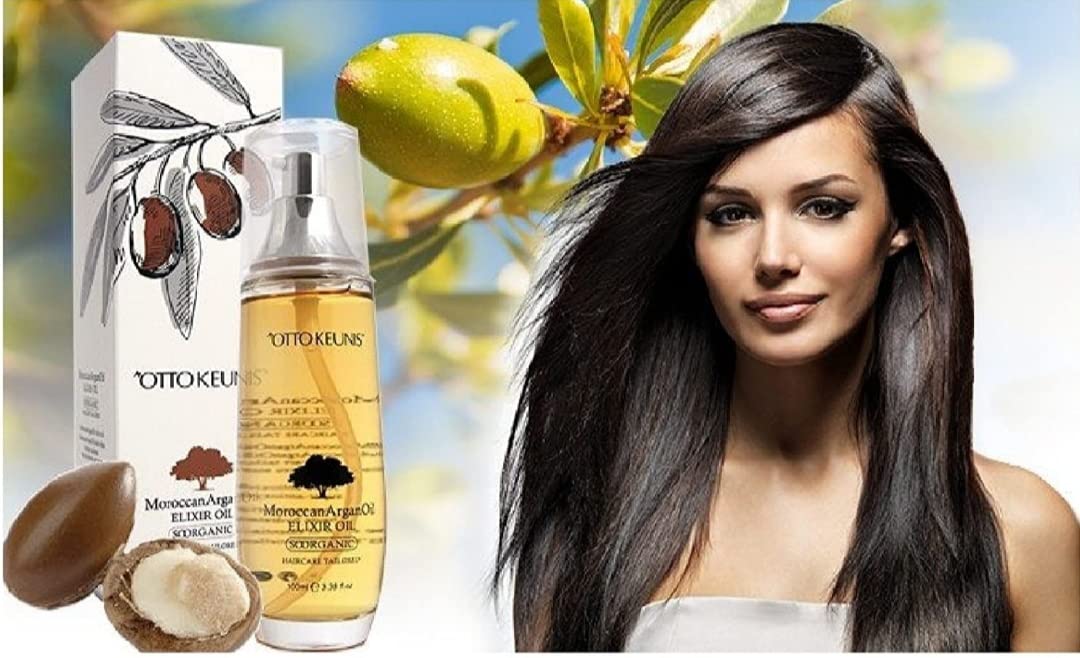 Otto Keunis Moroccan Argan Oil Elixir Oil Haircare Tailored-super Antioxydant-top Moisturizer 100ml.