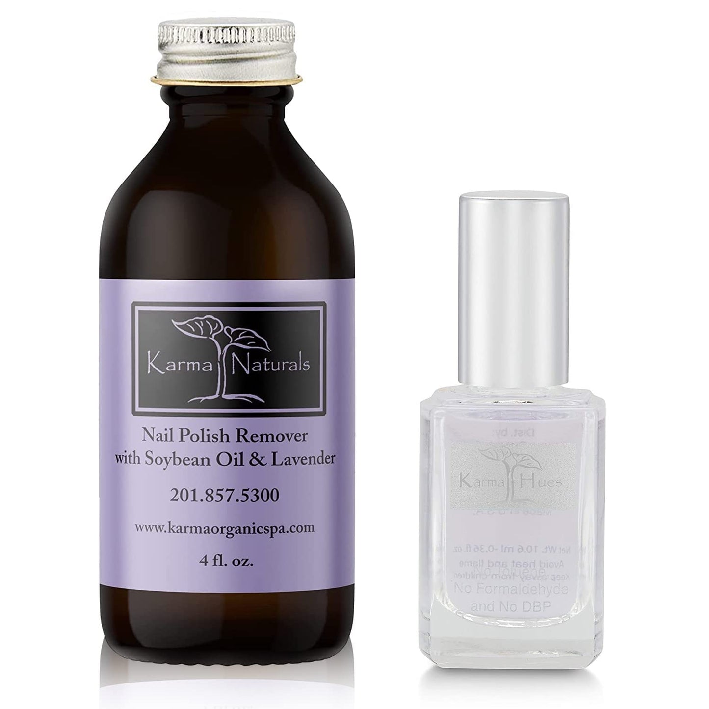 Karma Organic Natural Two in One Base Coat/Top Coat for Women- Non-Toxic Nail Treatment Vegan Cruelty-Free Beauty & Personal Care karma organic