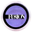 Fusion Body Art Pro Face Paint | Pearl Purple Magic (25gm), Professional Quality Water Activated Shimmery Face & Body Paint Supplies Single Metallic
