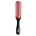 Diane Pro Mini Nylon Pin Styling Hairbrush for Detangling, Separating, Shaping, and Defining Wet or Curly Hair, Heat-Resistant, Anti-Static, Travel