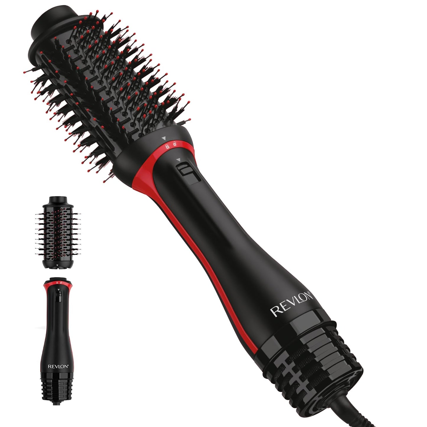 REVLON One Step Volumizer PLUS Hair Dryer and Styler - More Volume, Less Damage, and More Styling Control for Easy and Fast Salon-Style Blowouts, Plus