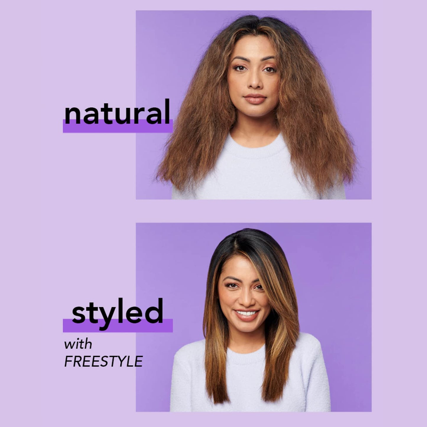 Instyler Freestyle Ceramic Styling Wand | Salon Quality at Home | Ionic Tip Barrel | Dual Voltage Tool | Ceramic Heated Bristles | Frizz Reducing