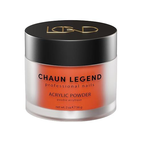 Chaun Legend Acrylic Powder, 2 Oz Long Lasting Salon Quality, Bubble Free, Self Leveling Professional Manicures, Fake Nails, Carving & Extensions, A Beauty & Personal Care Chaun Legend Professional Nails