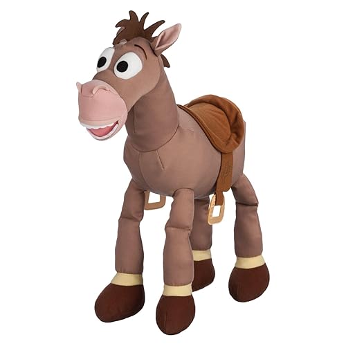 DISNEY STORE Toy Story Plush, Bullseye, Iconic Cuddly Toy Character with Embroidered Eyes and Soft Plush Features, Suitable for All Ages