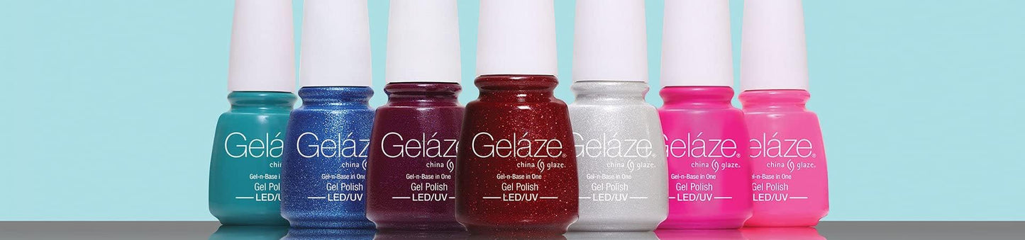 Gelaze Gel-n-Base Gel Polish Gossip over Gimlets - .5 fl oz Beauty & Personal Care China Glaze