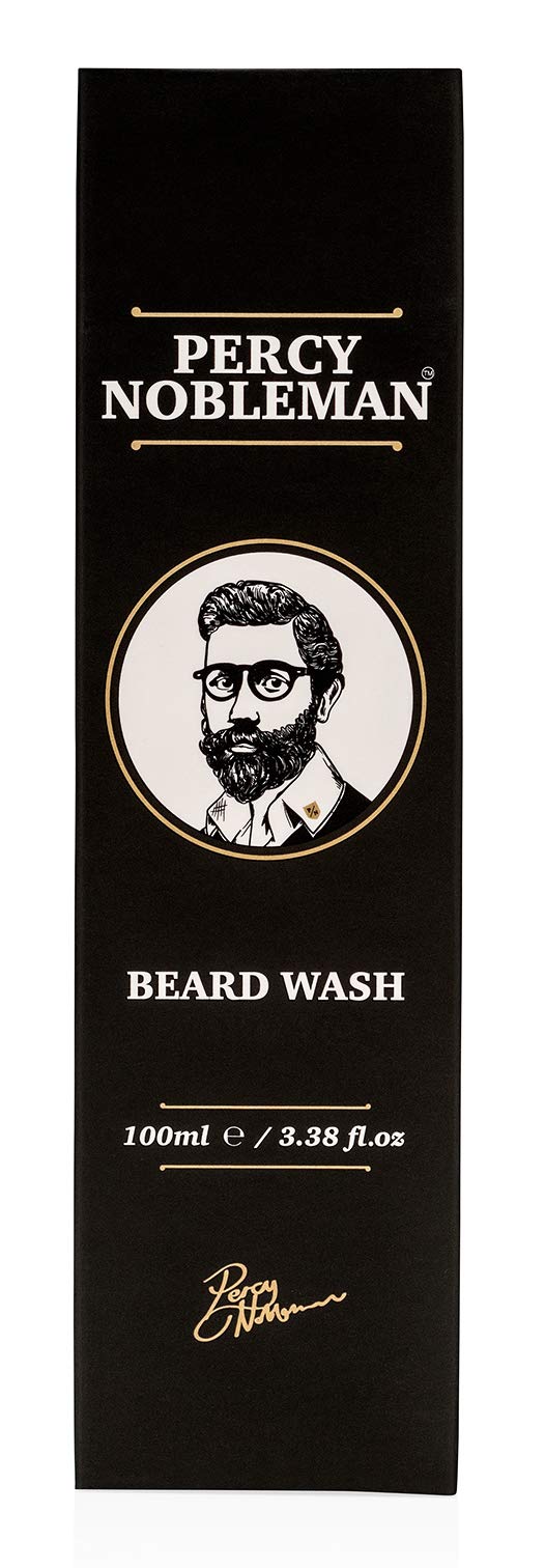 Beard Wash by Percy Nobleman A Natural Highly Organic Soap/Shampoo & Conditioner for Men