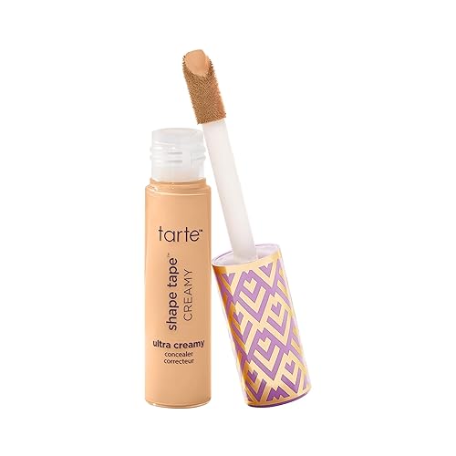 tarte shape tape creamy concealer - Coverage, Hydrating, Natural Matte Finish Formula for Under Eye, Dark Circles, Fine Lines, Redness