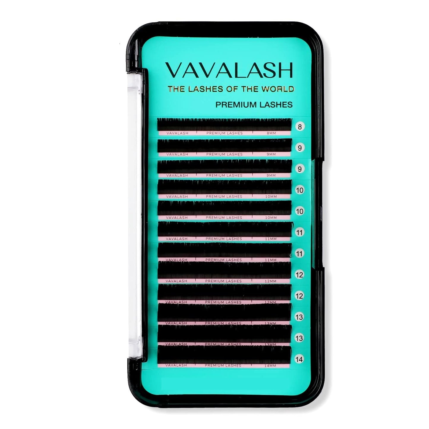 Eyelash Extensions 0.03 DD Curl 15mm Lash Extensions Supplies Individual Lashes Premium Silk Volume & Classic Lash Soft Matte Dark Professional Beauty and Personal Care VAVALASH Default Title